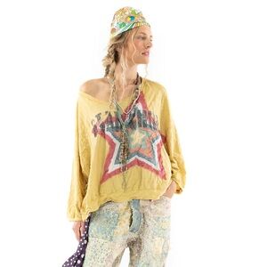 MAGNOLIA PEARL Star Child hi lo tee